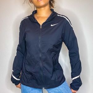 Nike Hooded Zip Up Windbreaker